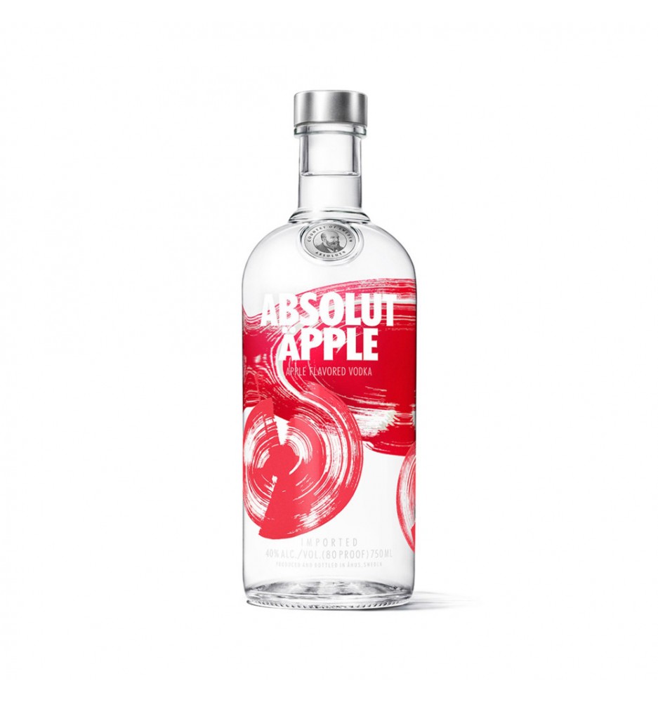 ABSOLUT APPLE 40° ALC.  750CC