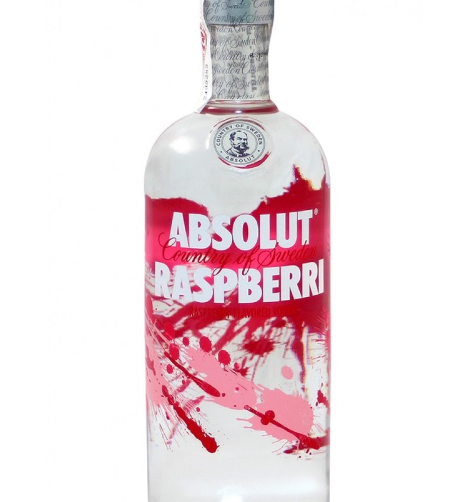 ABSOLUT RASPBERRI VODKA 750 CC