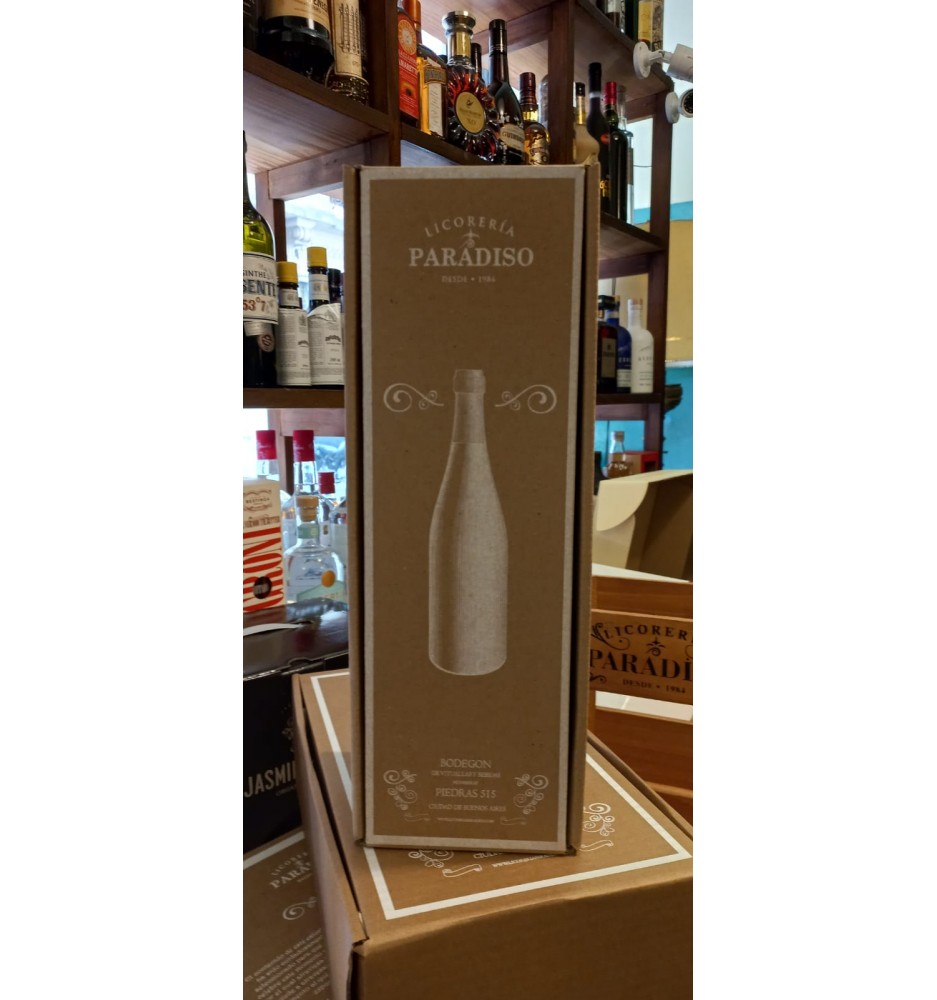 ESTUCHE CARTON PARADISO 1 BOTELLA