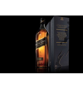 JOHNNIE WALKER BLACK LABEL WHISKY 750 CC